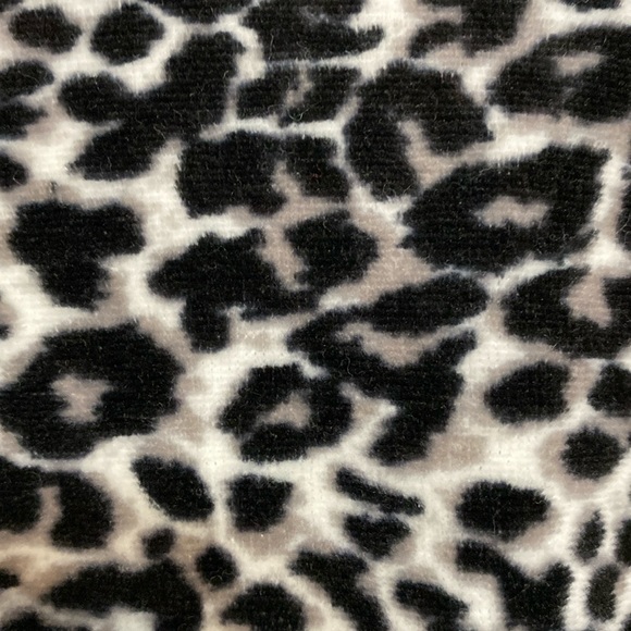 Kim Rogers’ animal print gray blk velvet jacket - Size PS - Picture 7 of 11